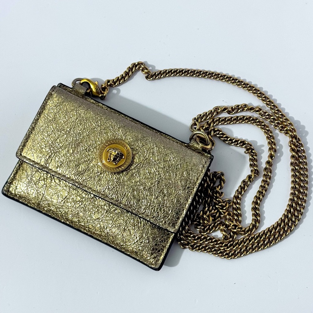 Versace chain wallet